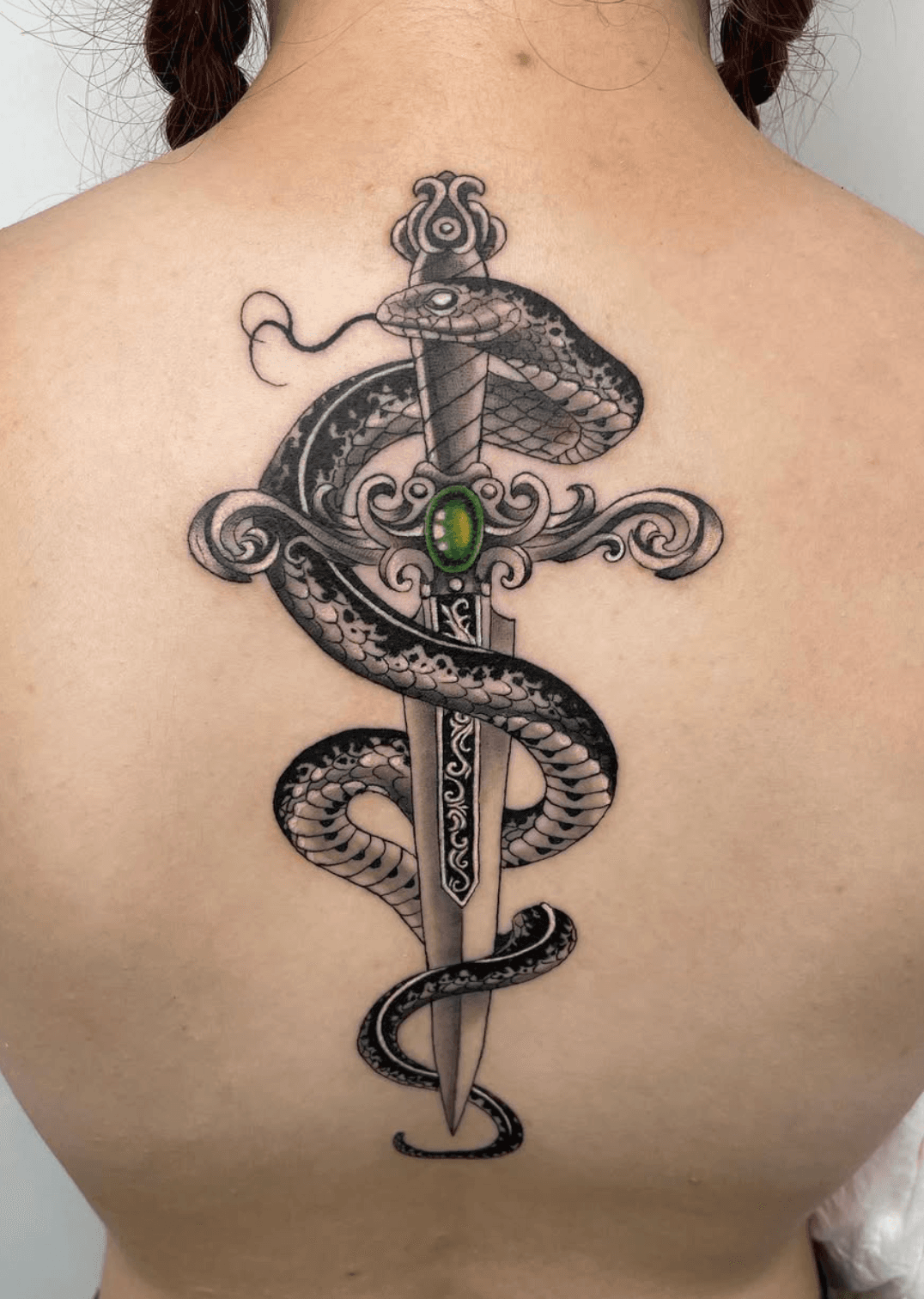 Professional tattoo by BlackNeedle private studio in Aguadilla