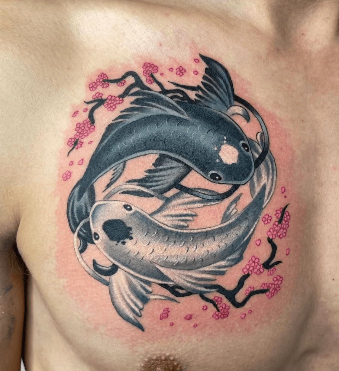 Custom ink work by tattoo artist Janel Correa, BlackNeedle Aguadilla