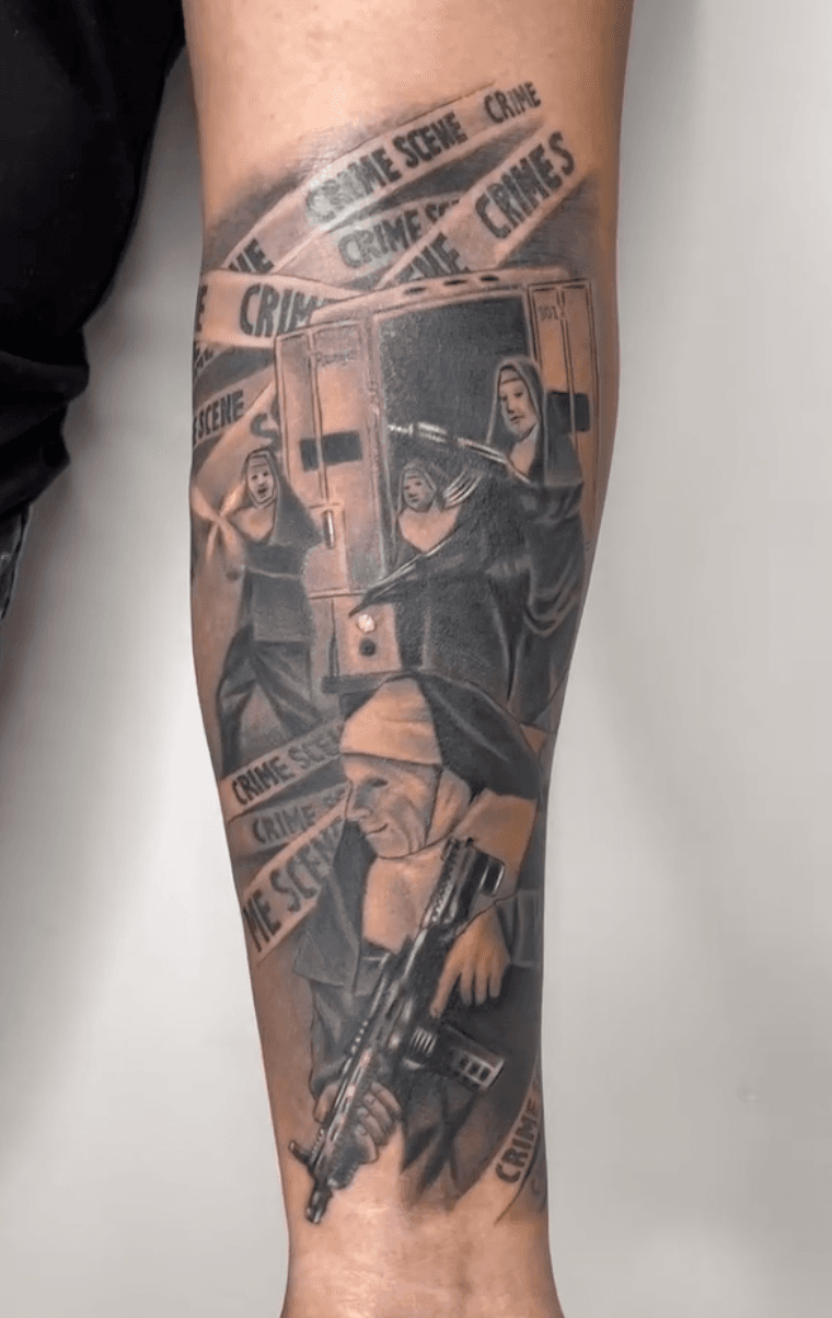 Original tattoo art by Janel Correa at BlackNeedle, Aguadilla PR